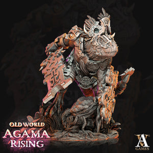 3D Printed Archvillain Games Blessed Claws of Ziskal Old World Agama Rising 28 32mm D&D