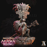 3D Printed Archvillain Games Agama Sundancers Old World Agama Rising 28 32mm D&D