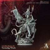 3D Printed Archvillain Games Vormohg Witch Archvillain Bestiary Vol XI 28 32mm D&D