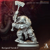 3D Printed Archvillain Games Kor'garal Varrak Orc Legacy Wrath of the Grimskorn 28 32mm D&D