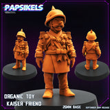 3D Printed Papsikels Organic Toy Kaser Friend Set SEPTEMBER 2024 CYBERPUNK 28mm 32mm