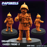 3D Printed Papsikels Organic Toy Kaser Friend Set SEPTEMBER 2024 CYBERPUNK 28mm 32mm