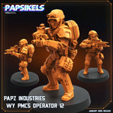 3D Printed Papsikels Papz Industries Wy Pmcs Operators Set January 2025 - Scifi 28mm 32mm