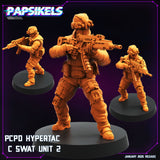 3D Printed Papsikels Pcpd Hypertac C Swat Set January 2025 - Cyberpunk 28mm 32mm