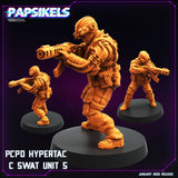 3D Printed Papsikels Pcpd Hypertac C Swat Set January 2025 - Cyberpunk 28mm 32mm