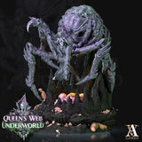 3D Printed Archvillain Games Arachnis Ascended The Queen's Web Underworld 28 32mm D&D