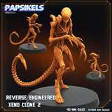 3D Printed Papsikels Reverse Engineered Xeno Clone Set October 2024 SciFi 28mm 32mm