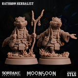 3D Printed Sordane Publishing Rathkon Herbalist 28 32mm D&D