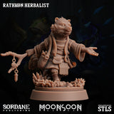 3D Printed Sordane Publishing Rathkon Herbalist 28 32mm D&D