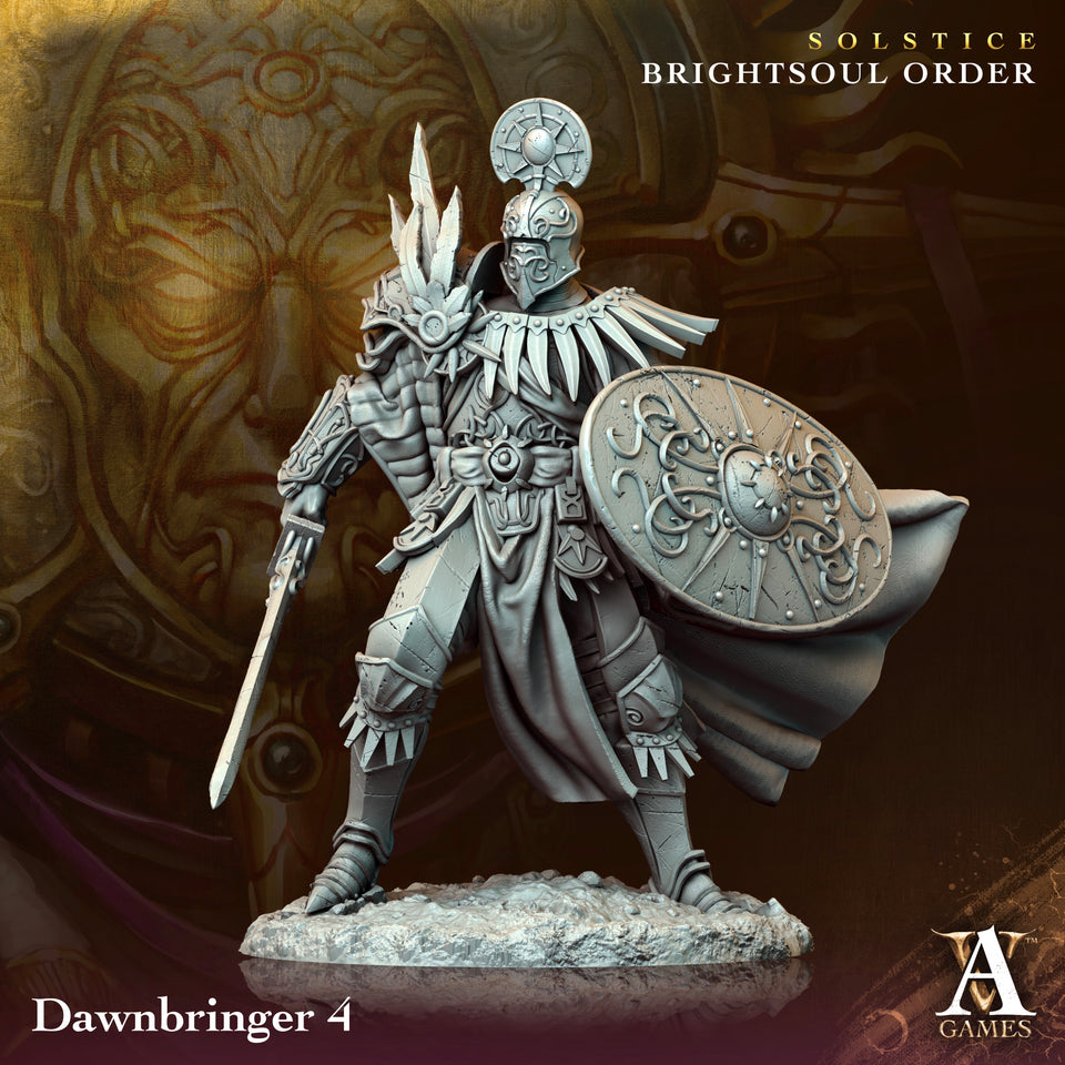 3D Printed Archvillain Games Dawnbringer Solstice Ray of Sol Myr