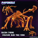 3D Printed Papsikels  Silicon Cyborg Creature Blon True Form SEPTEMBER 2024 CYBERPUNK 28mm 32mm