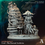 3D Printed Archvillain Games Urul The Eternal Archivist Archvillain Bestiary Vol. X 28 32mm D&D