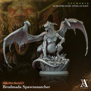 3D Printed Archvillain Games Archvillain Bestiary Vol. V Brodmada Spawnsnatcher 28 32mm D&D