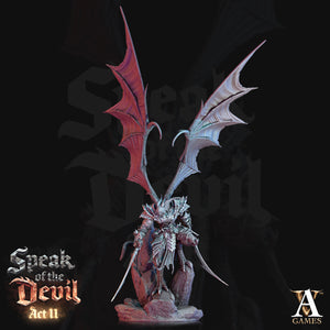 3D Printed Archvillain Games Agonite Devil Speak of the Devil Act II 28 32mm D&D