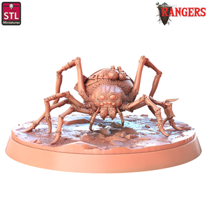 3D Printed STL Miniatures Rangers Spiders Rangers  28 - 32mm War Gaming D&D