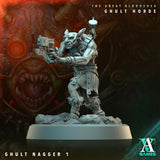 3D Printed Archvillain Games Archvillain Society Vol. XXXIV The Great Bloodshed - Ghult Horde Ghult Nagger 28 32mm D&D