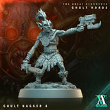 3D Printed Archvillain Games Archvillain Society Vol. XXXIV The Great Bloodshed - Ghult Horde Ghult Nagger 28 32mm D&D