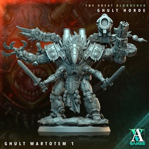 3D Printed Archvillain Games Archvillain Society Vol. XXXIV The Great Bloodshed - Ghult Horde Ghult Wartotem 28 32mm D&D