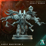 3D Printed Archvillain Games Archvillain Society Vol. XXXIV The Great Bloodshed - Ghult Horde Ghult Wartotem 28 32mm D&D