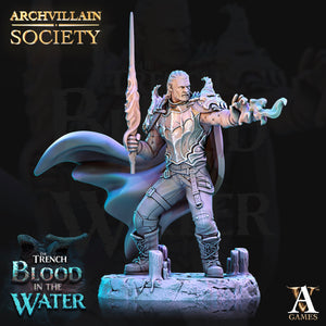 3D Printed Archvillain Games Archvillain Society Vol. VIIΙ Vale Stormwind 28 32mm D&D