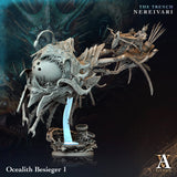 3D Printed Archvillain Games Ocealith Besieger The Trench Nereivari Archvillain Society Vol XXXV 28 32mm D&D