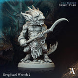 3D Printed Archvillain Games Dreglivari Wretch The Trench Nereivari Archvillain Society Vol XXXV 28 32mm D&D