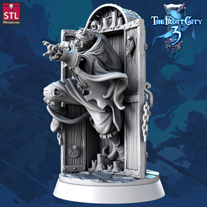 3D Printed STL Miniatures The Immortal Remains of Jerith Core Characters The Frost City 3 28 - 32mm War Gaming D&D