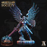 3D Printed Archvillain Games Archvillain Society Vol. VI - Ariel the Holy 28mm 32mm D&D