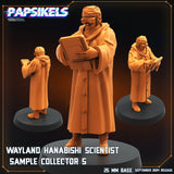 3D Printed Papsikels Wayland Hanabishi Scientist Sample Collectors Set SEPTEMBER 2024 SCIFI 28mm 32mm