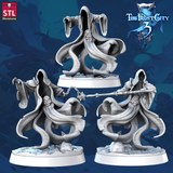 3D Printed STL Miniatures Wraiths Core Characters The Frost City 3 28 - 32mm War Gaming D&D