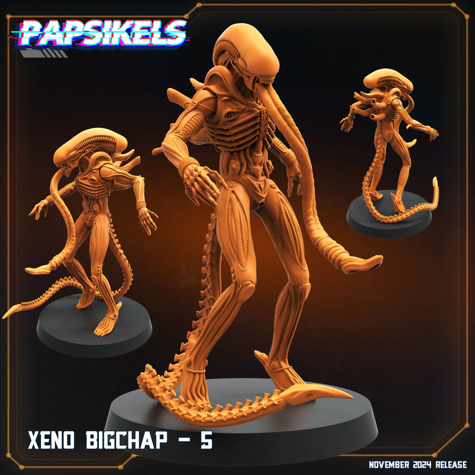 3D Printed Papsikels Xeno Bigchap Nov 2024 Scifi 28mm 32mm