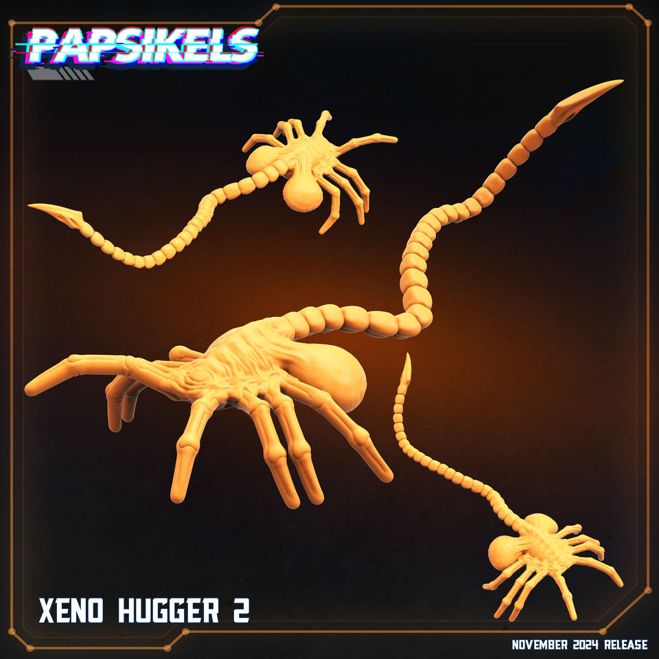 3D Printed Papsikels Xeno Huggers Set 1 Nov 2024 Scifi 28mm 32mm