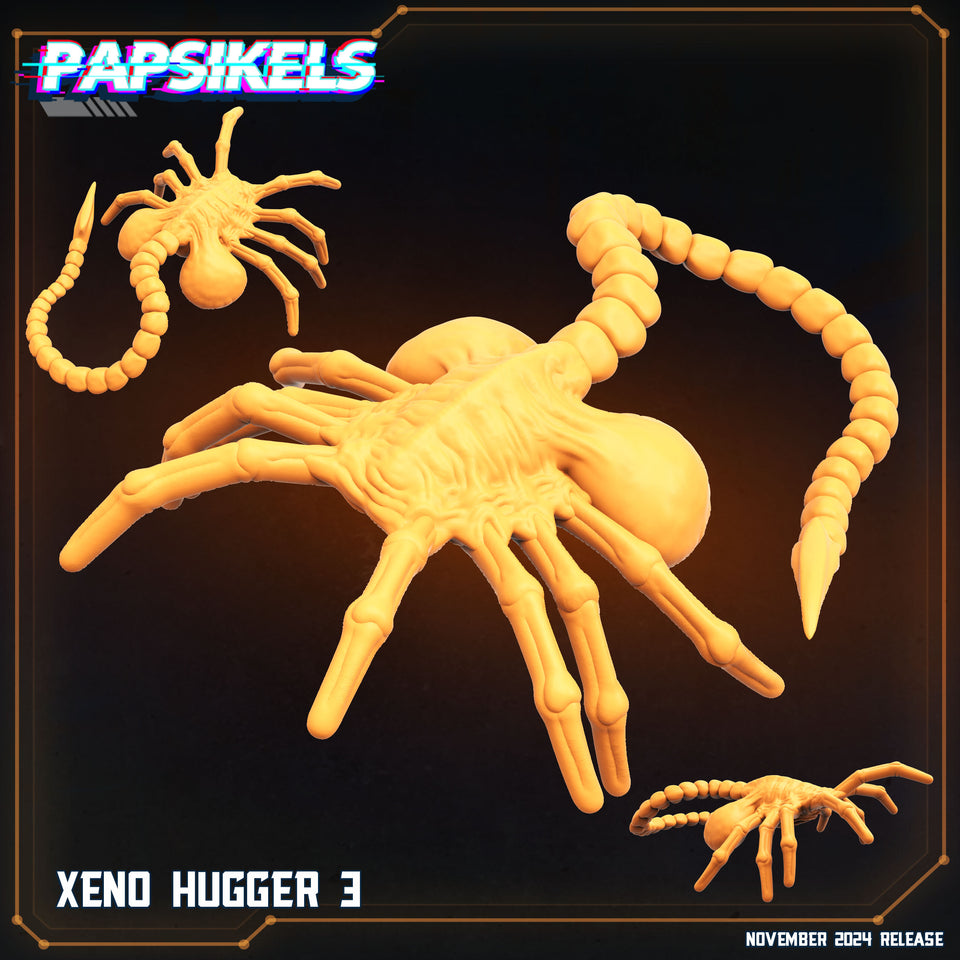 3D Printed Papsikels Xeno Huggers Set 1 Nov 2024 Scifi 28mm 32mm