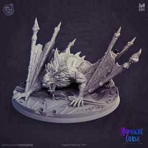 3D Printed Cast n Play Midnight Curse - Zaff The Vampire Bat 28mm 32mm D&D