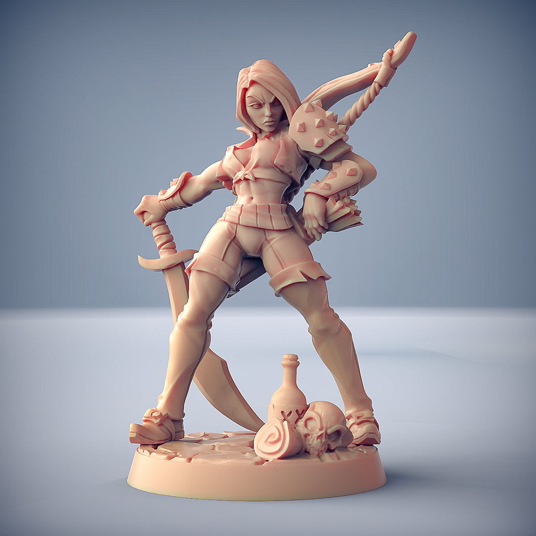 3D Printed Artisan Guild Aline the Bold Troubles in Taverns 10 Heroes Set Welcome Box 28mm 32mm