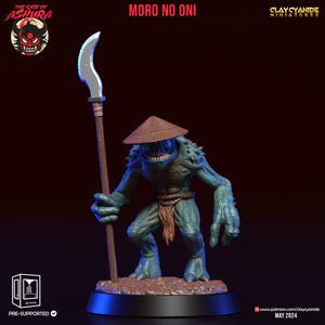 3D Printed Clay Cyanide Moro no Oni Set The Gate of Ashura 28 32 mm D&D