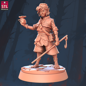 3D Printed STL Miniatures Beggars Guild Set 28 - 32mm War Gaming D&D