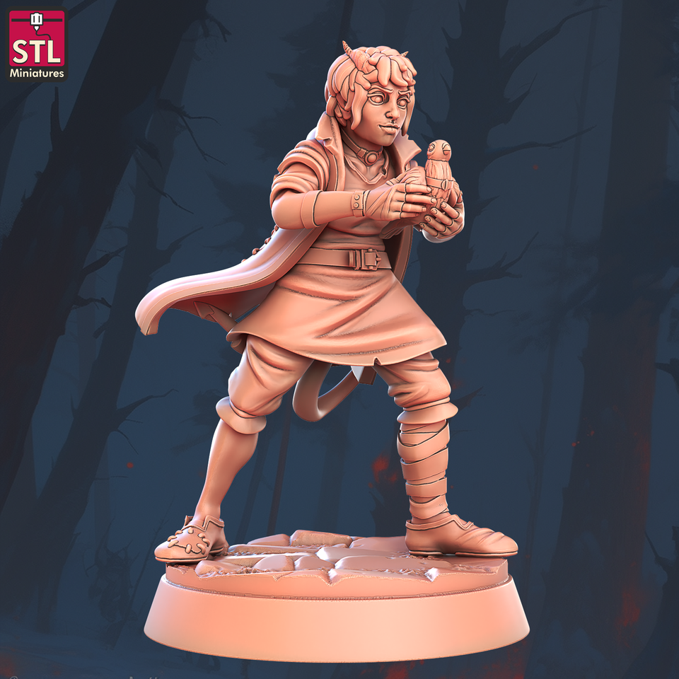 3D Printed STL Miniatures Beggars Guild Set 28 - 32mm War Gaming D&D