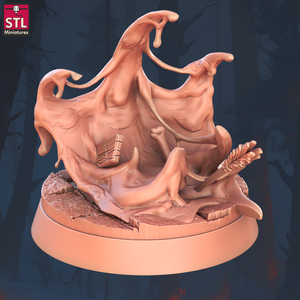 3D Printed STL Miniatures Slimes Set 28 - 32mm War Gaming D&D