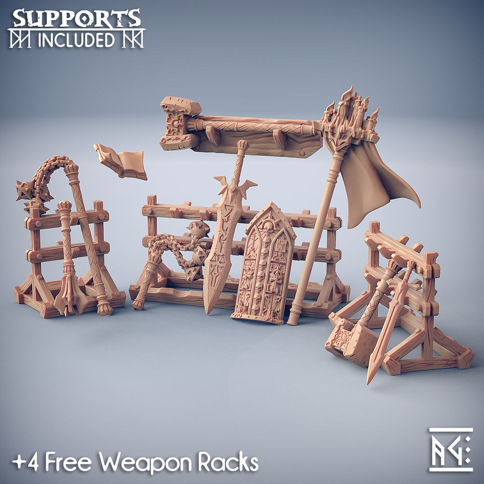 3D Printed Artisan Guild Requien Brotherhood Weapons The Requien Brotherhood 28mm 32mm