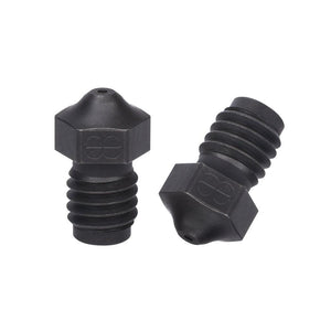 2X 3D Printer V6 Hardened Steel Nozzle 1.75mm 0.4mm - Charming Terrain