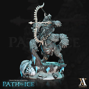 3D Printed Archvillain Games Apalumi Frostburn Horrors - Path of Ice 28 32mm D&D - Charming Terrain