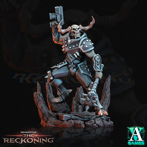 3D Printed Archvillain Games Armari Light Infantry Demonstar - The Reckoning 28 32mm D&D - Charming Terrain