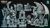 3D Printed Archvillain Games Kaela Ishida Envoy The Star Vault 28 32mm D&D - Charming Terrain