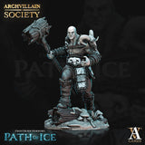 3D Printed Archvillain Games Kailo Hanjarnen - Ice Druid Society Vol. XVIII 28 32mm D&D - Charming Terrain