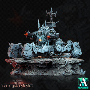 3D Printed Archvillain Games Kaus Chaosbred Dreadnaught Demonstar - The Reckoning 28 32mm D&D - Charming Terrain