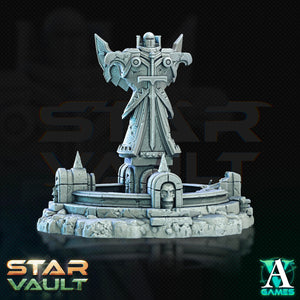 3D Printed Archvillain Games Sci-Fi Diorama The Star Vault 28 32mm D&D - Charming Terrain