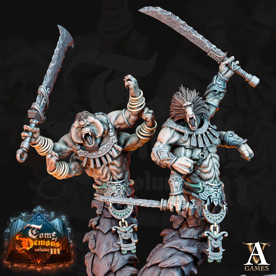 3D Printed Archvillain Games Teraton Tamareth Tome of Demons 28 32mm D&D - Charming Terrain