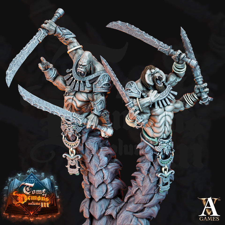 3D Printed Archvillain Games Teraton Tamareth Tome of Demons 28 32mm D&D - Charming Terrain