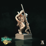 3D Printed Archvillain Games The Archvillain Statue The Sinister Vault 28 32mm D&D - Charming Terrain